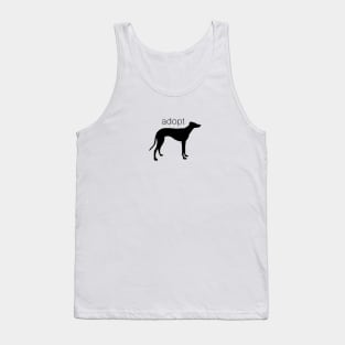 Adopt a greyhound Tank Top